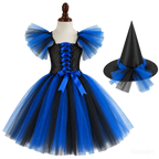 Halloween Girls' Clothing Pettiskirt Cosplay Performance Skirt Suit