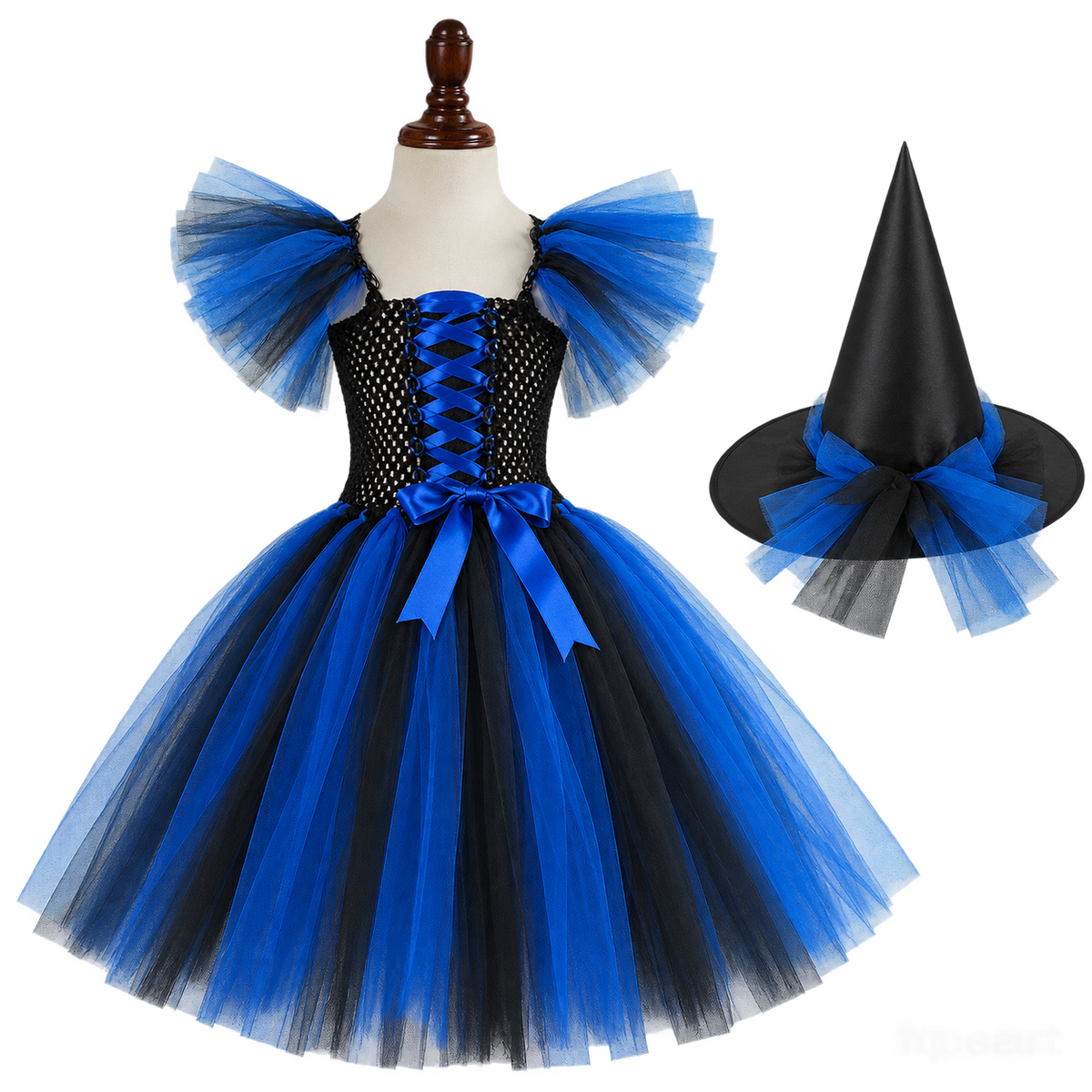 Halloween Girls' Clothing Pettiskirt Cosplay Performance Skirt Suit