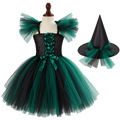 Halloween Girls' Clothing Pettiskirt Cosplay Performance Skirt Suit