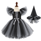 Halloween Girls' Clothing Pettiskirt Cosplay Performance Skirt Suit