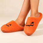 Halloween Pumpkin Slippers