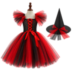 Halloween Girls' Clothing Pettiskirt Cosplay Performance Skirt Suit