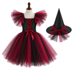 Halloween Girls' Clothing Pettiskirt Cosplay Performance Skirt Suit