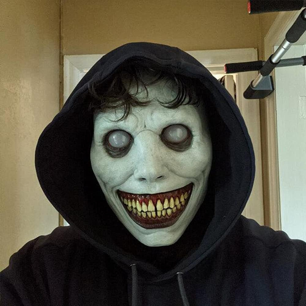 Halloween Scary Demon Mask Creepy Smiling Demons Horror Devil Mask