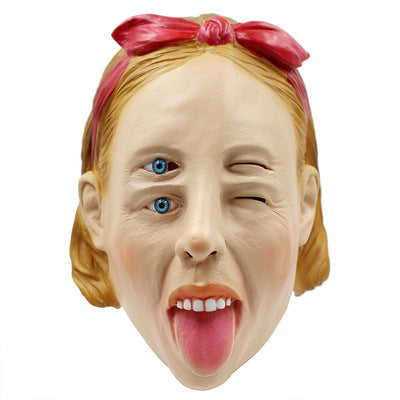 Halloween Shadow Mask - New Funny Latex Headpiece